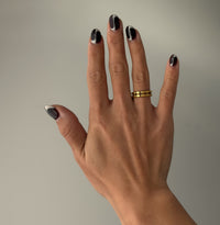 Scalloped Stacking Ring