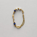 Lapis & Pearl Duo Bracelet