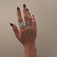 Fluid Wave Ring