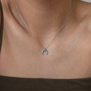 Horn Crescent Necklace