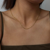 Oval Link Chain Necklace