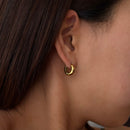 Chunky Petite Hoops