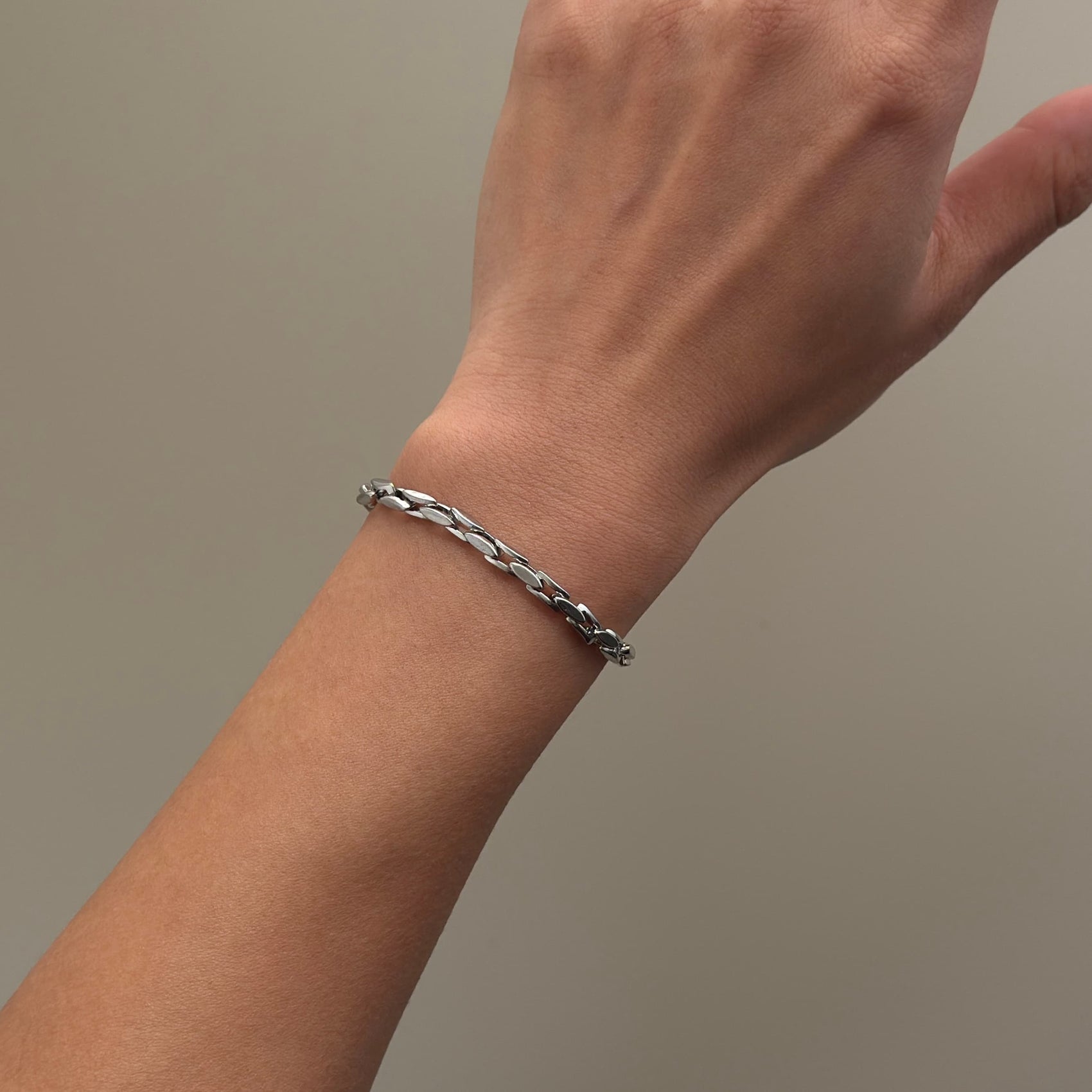 Flat Link Bracelet