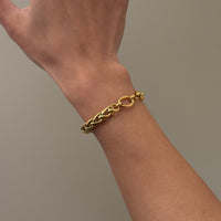 Dual Chain Link Bracelet