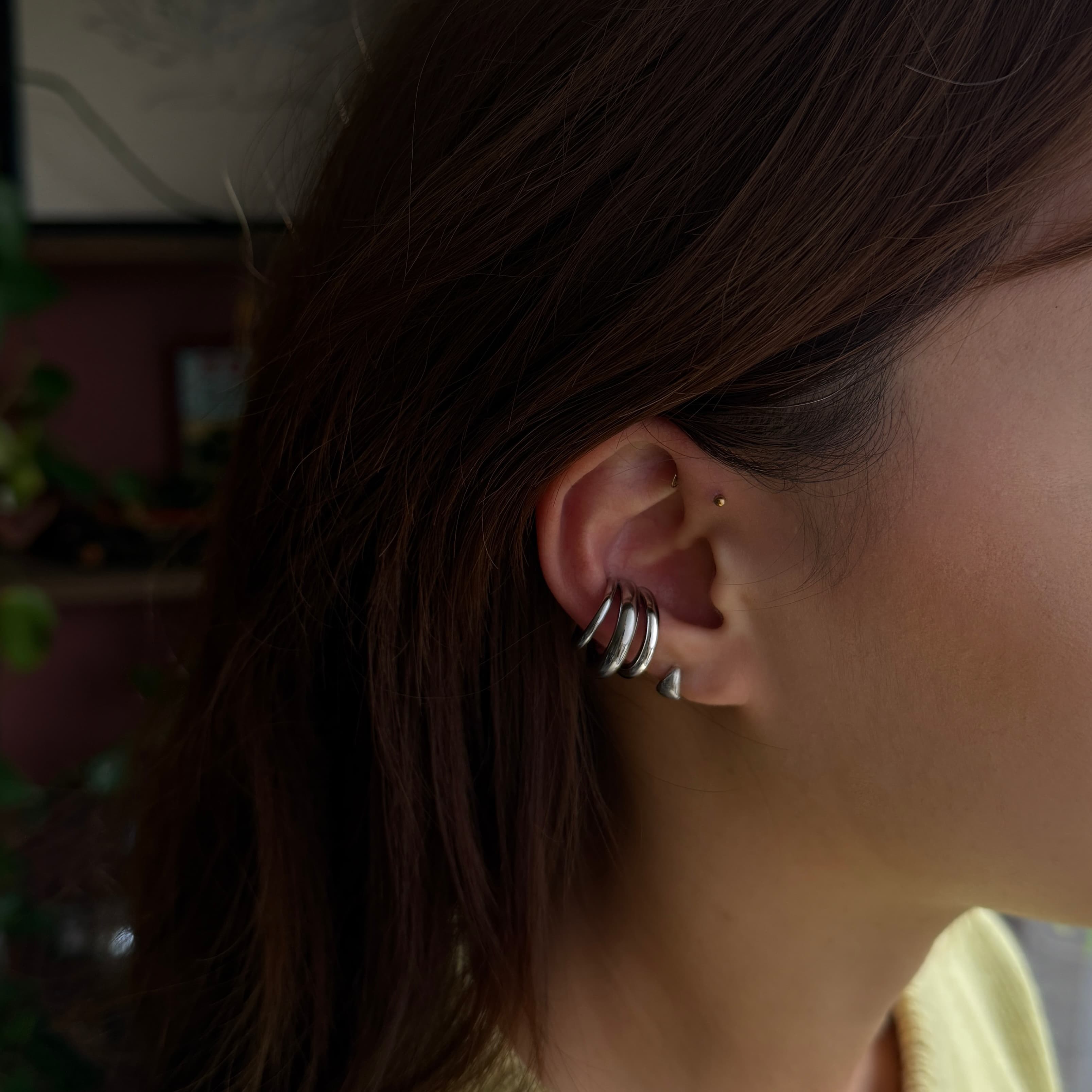 Spiral Glow Ear Cuff