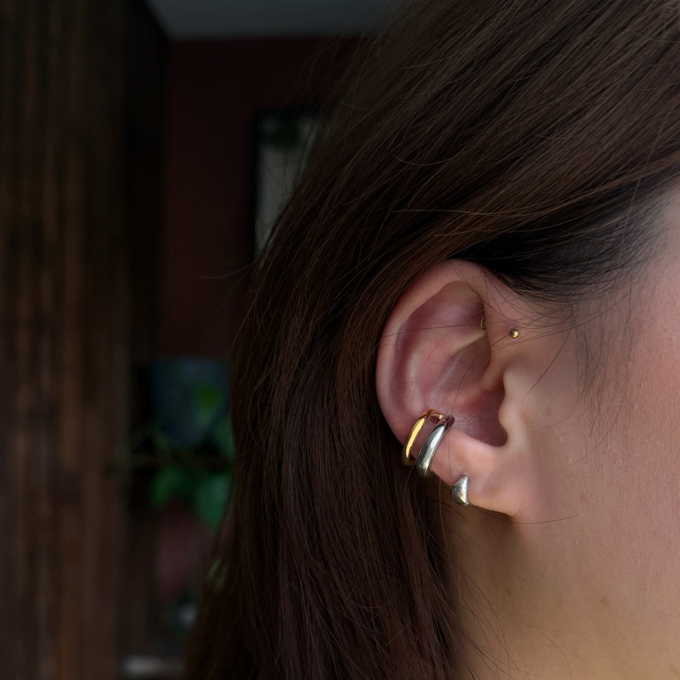 Duo Tone Ear Cuff