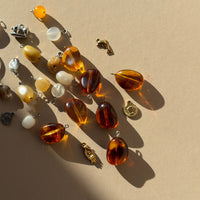 Amber Drop Charm