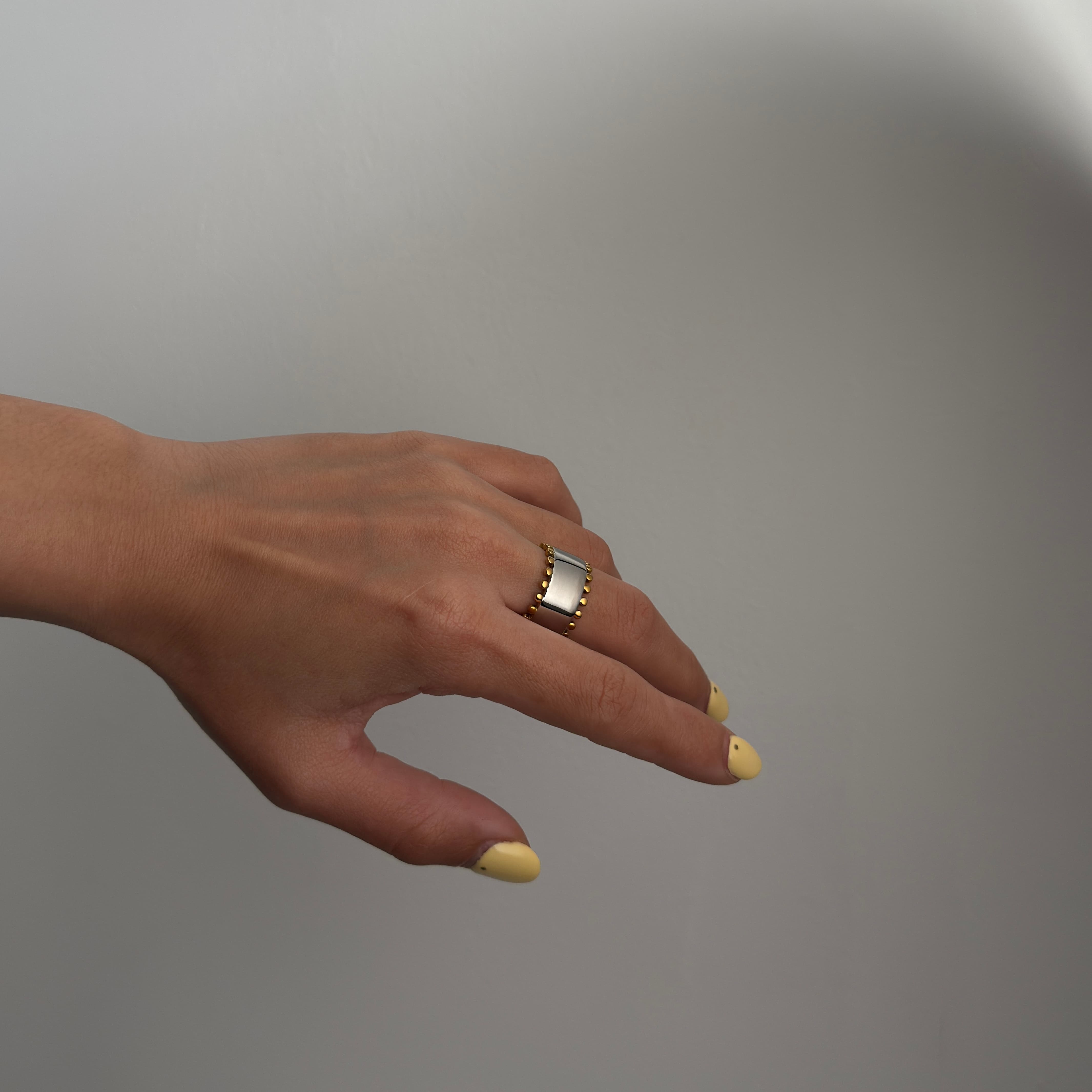 Beaded Band Ring