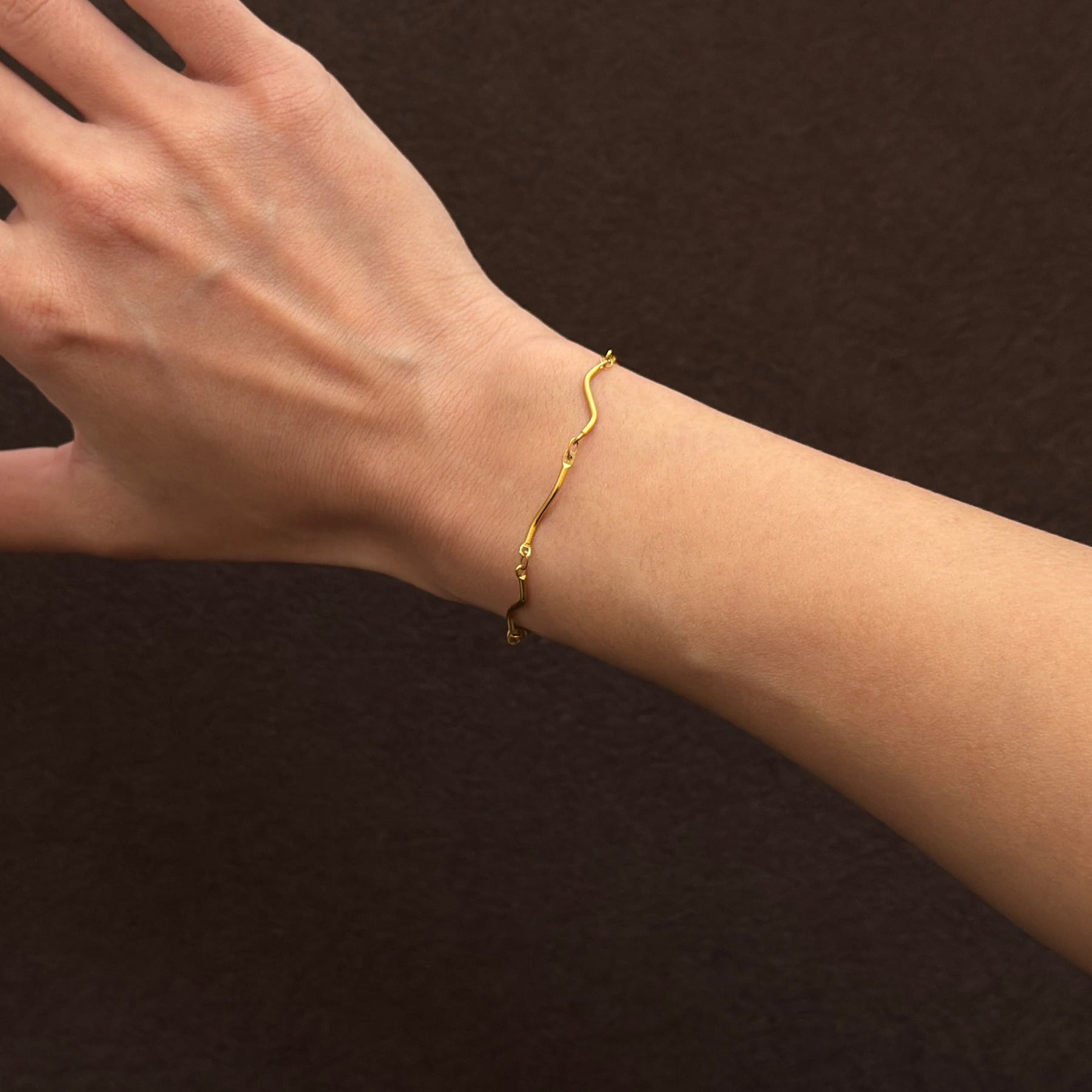 Wave Chain Bracelet