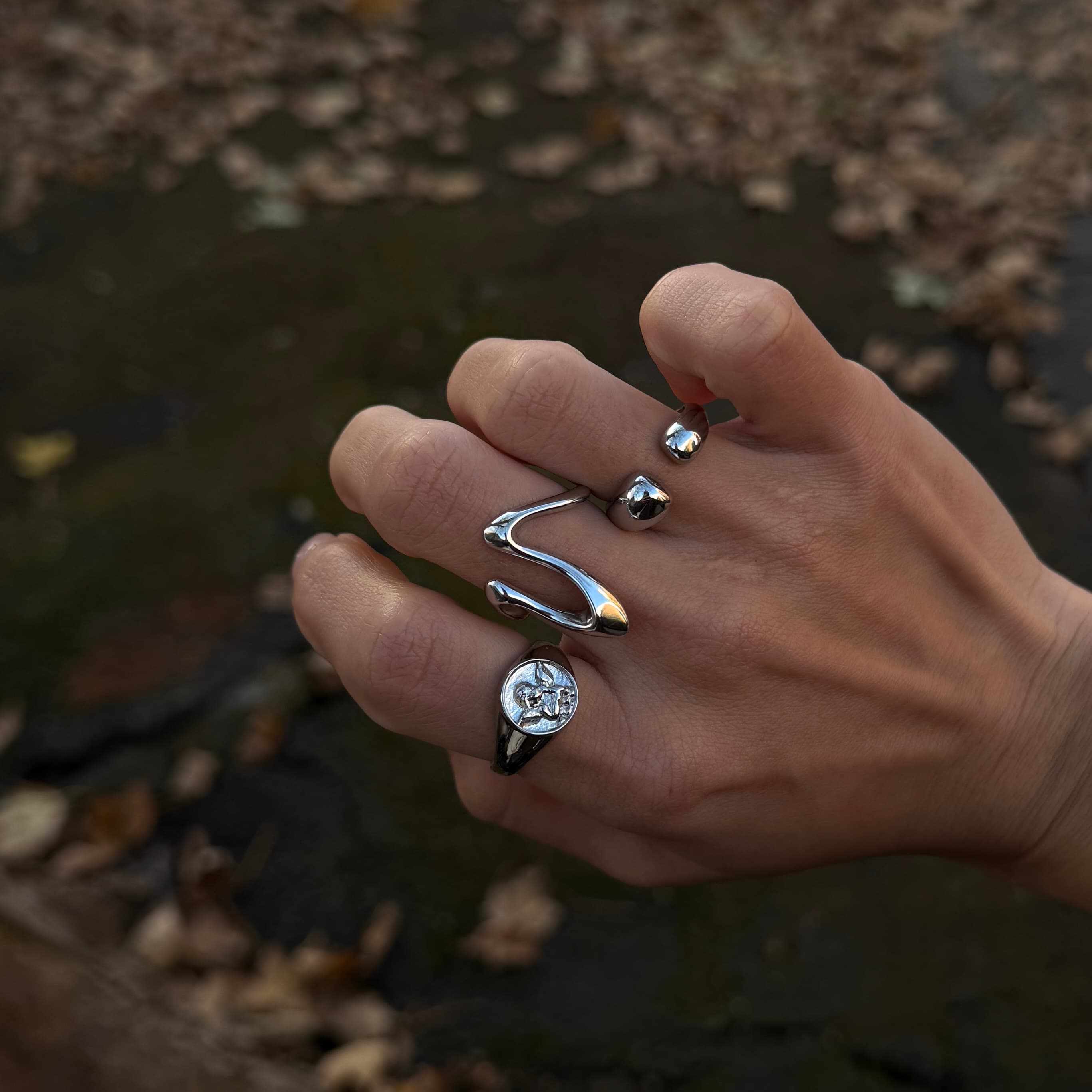 Angel Signet Ring