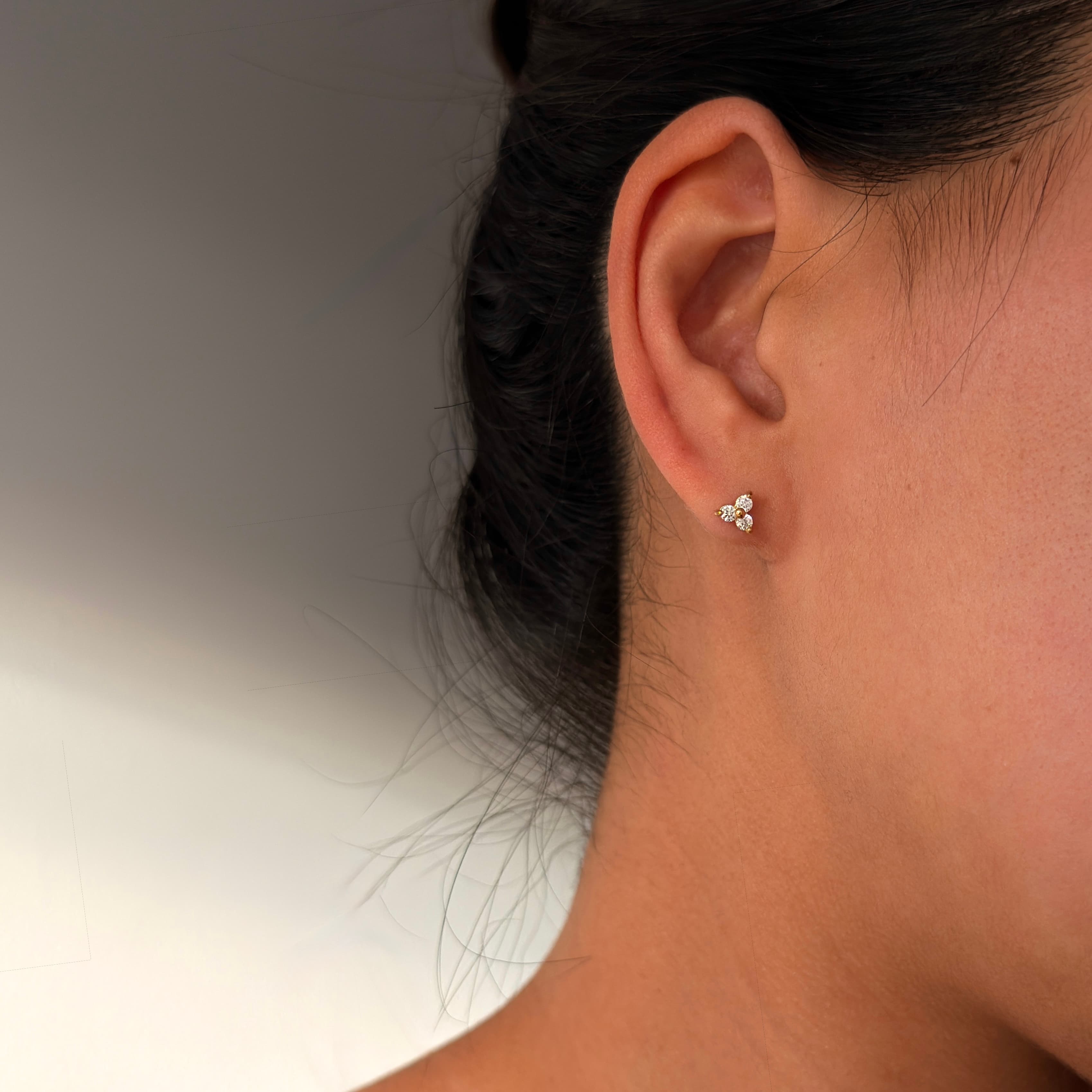 Triple Petal Studs