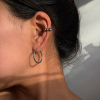 Slim Wide Hoops