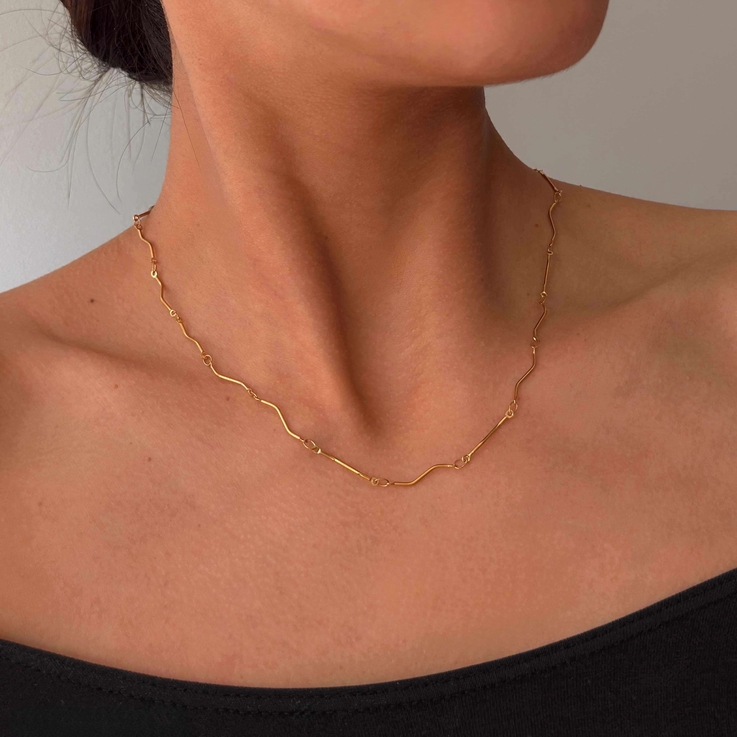 Wave Chain Necklace