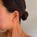 Crystal Dot Studs