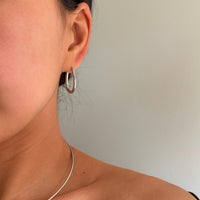 Oval Hoops
