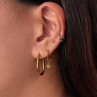 Mix & Match Charm Hoops