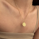 Coin Charm Necklace