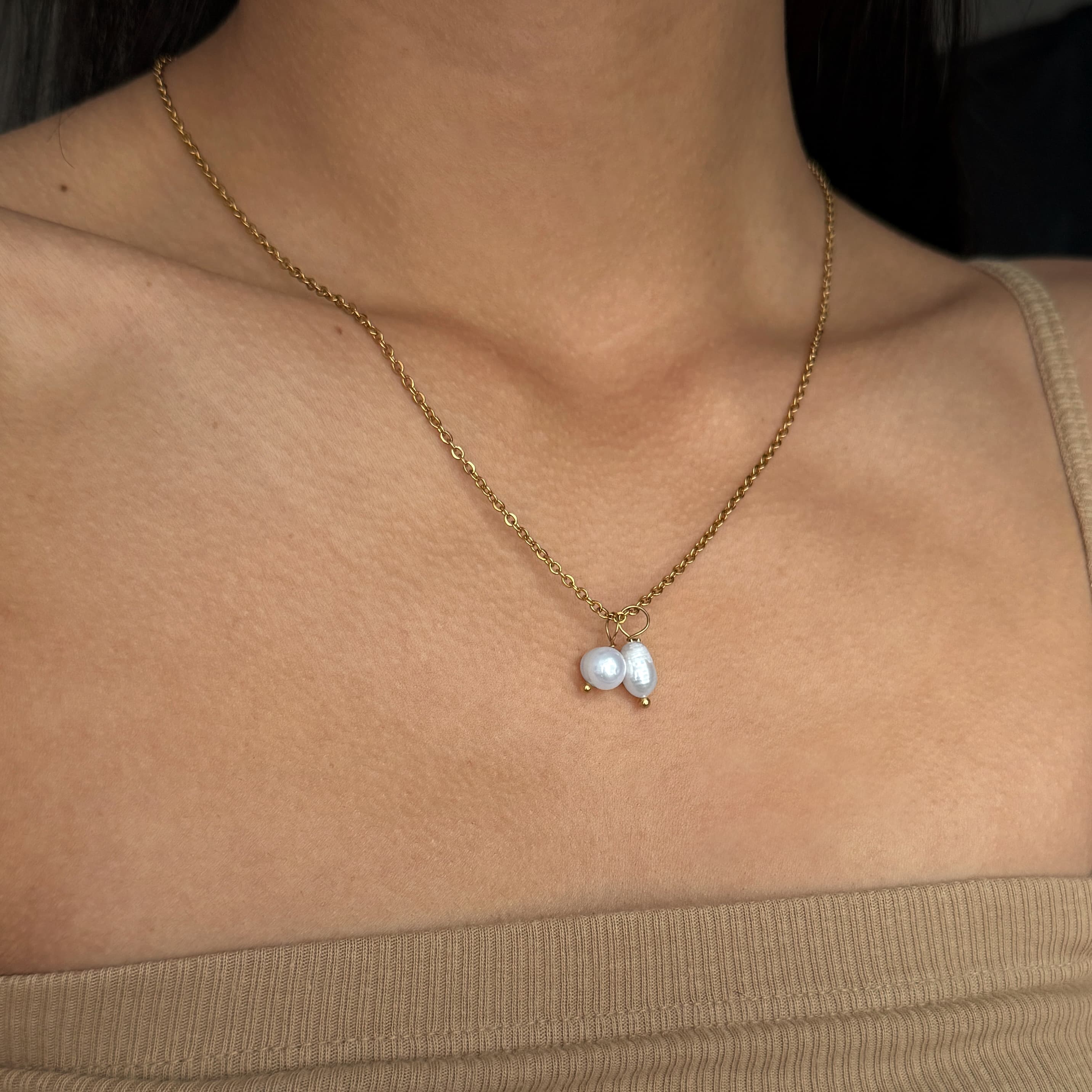 Pearl Duo Necklace