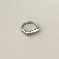 Flat Signet Ring