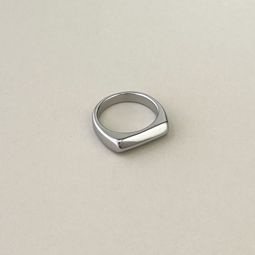 Flat Signet Ring