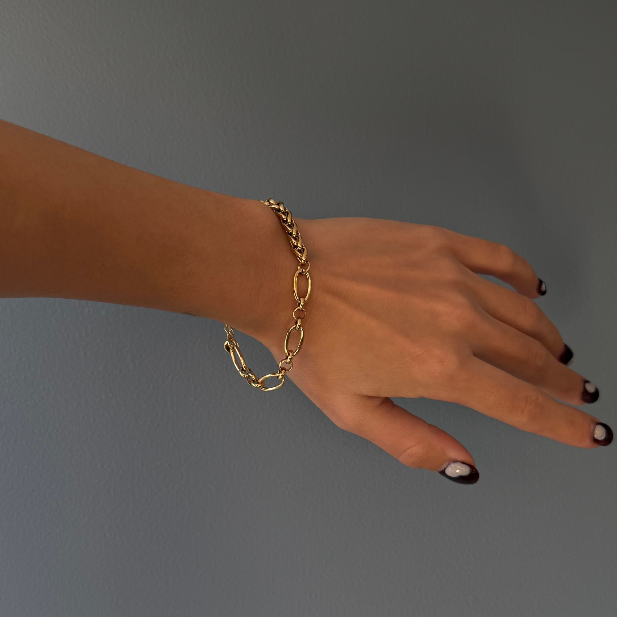Dual Chain Link Bracelet