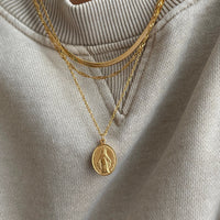 Blessed Oval Necklace