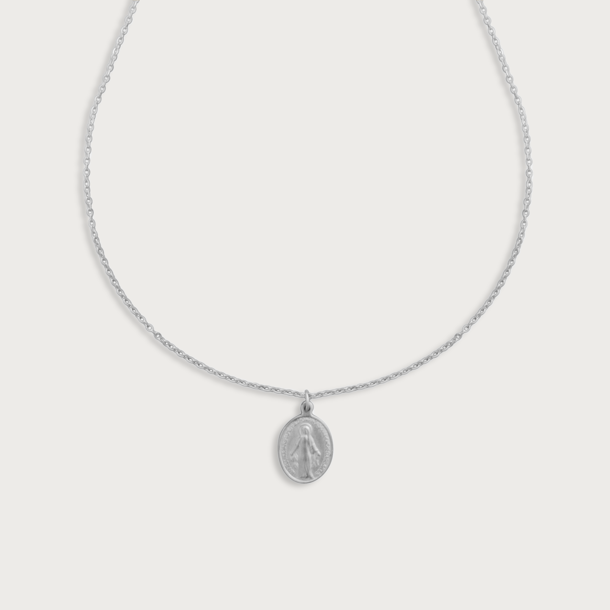 Oval Coin Necklace
