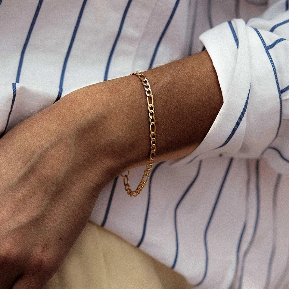 Figaro Chain Bracelet
