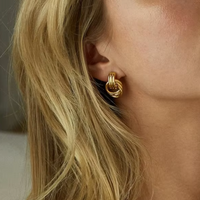 Bold Knot Studs