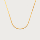 Flat Snake Chain Necklace