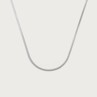 Flat Snake Chain Necklace